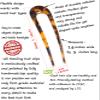 French Hair Pins Tortoise Shell French Hair Forks U Shaped French Pins 2 Prong Hair Sticks Acetate Chignon Pin for Women Hairstyle Accessories 2 Pack view 3