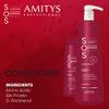 Amitys Professional SOS Recovery Conditioner, Repair Damaged Hair, Hydrating, Silky smooth hair, Essential Amino Acids, Silk Protein, D-Panthenol, 300 milliliters view 2
