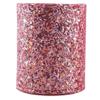 FOMIYES Sequin Style Pu Cosmetic Brush Holder Elegant Makeup Brush Storage Bucket for Office Bathroom and Home Organization Sturdy Design view 1