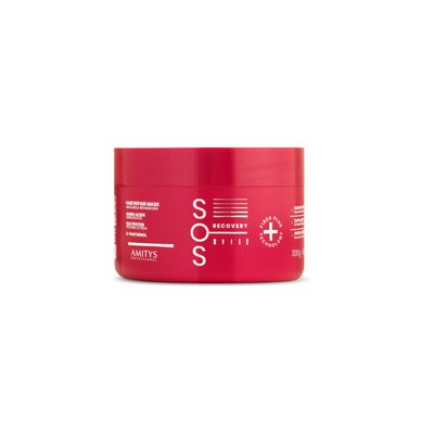 Amitys SOS Recovery Hair Mask 250g Amino Acid, Silk protein D-Panthenol, Protects Damaged Hair Fiber Repair, Capillary Strengthening