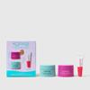 Kopari Forever Faves Bundle | Mini Organic Coconut Melt, Exfoliating Mini Coconut Crush Scrub, Clear Moisturizing Lip Glossy | Body and Lip Kit to Soothe and Hydrate Dry Skin | Cruelty Free, Vegan view 2