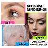 6 colored Mascara sets Gift Kit White Blue Purple Black Brown Pink Waterproof Natural Hypoallergenic Colorful Makeup Best Benefit Volumizing Lengthening Curling Defining Washable Women Mascara Gift view 4