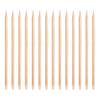 Beaupretty 100pcs Cuticle Pusher Sticks Dual-ended Nail Art Tools for Manicure Pedicure Smooth for Comfortable Use for Home Salon view 1