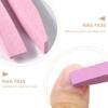 Beavorty 12 Pieces Nail File Nail Pumice Stone Stick Cuticle Pusher Stone File Bed Cleaner Buffing for Home Salon Buffing Tool view 2