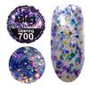 NashlyNails ICEGEL Ablack Gleaming Gel Polish (700 Glitter) view 1