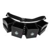 Backbayia Hairdressing Scissor Pouch PU Leather Barber Bag Vintage Waist Bag for Hair Dresser Salon Barber (Black) view 1