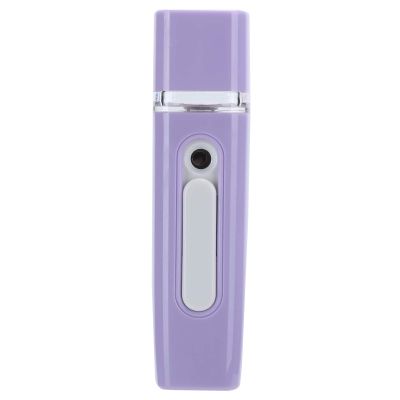 Nano Facial Mister Portable Mist Sprayer, 28ml Handheld Automatic Facial Steamer, USB Rechargeable Facial Humidifier, Handy Hydrating Sprayer for Skin Care, Makeup, Eyelash Extensions (Purple)