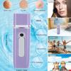 Nano Facial Mister Portable Mist Sprayer, 28ml Handheld Automatic Facial Steamer, USB Rechargeable Facial Humidifier, Handy Hydrating Sprayer for Skin Care, Makeup, Eyelash Extensions (Purple) view 2