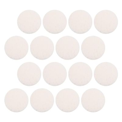 40pcs Face Wash Small Makeup Pad Natural Loofa Puff Sponges for Body Facial Sponges Make up Remover Pads for Face Soft Woman Flutter Multicolor Wood Pulp Cotton White