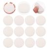 40pcs Face Wash Small Makeup Pad Natural Loofa Puff Sponges for Body Facial Sponges Make up Remover Pads for Face Soft Woman Flutter Multicolor Wood Pulp Cotton White view 3