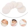 40pcs Face Wash Small Makeup Pad Natural Loofa Puff Sponges for Body Facial Sponges Make up Remover Pads for Face Soft Woman Flutter Multicolor Wood Pulp Cotton White view 4
