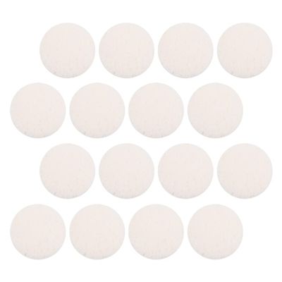 40pcs Face Wash Small Cosmetics Puffs Rounded Face Puffs Cosmetics Pad Girl Cosmetic Tool Convenient Cosmetics Puffs Girl Makeup Pad Face Cleaning Puff Small Makeup Pad Makeup Puff