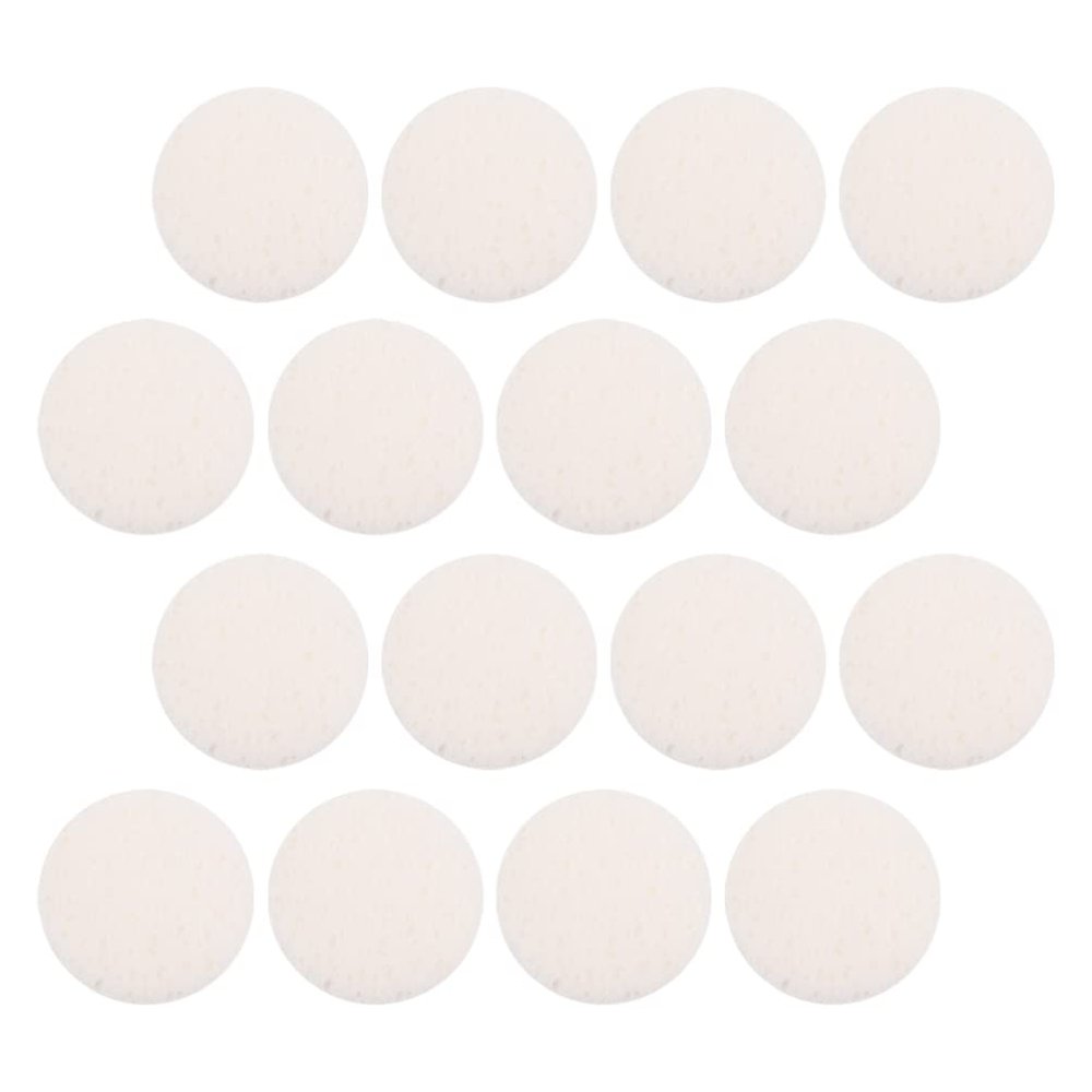 40pcs Face Wash Small Cosmetics Puffs Rounded Face Puffs Cosmetics Pad Girl Cosmetic Tool Convenient Cosmetics Puffs Girl Makeup Pad Face Cleaning Puff Small Makeup Pad Makeup Puff