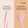 Carmesi Facial Hair Removal Combo with Face Razor + Eyebrow Razor | Painless & Precision Face Hair Removal | for Eyebrows, Upper Lip, Peach Fuzz & Forehead view 4