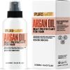 Moroccan Argan Oil Heat Protectant Spray for Hair - Leave In Thermal Guard against Flat Iron, Straightener and Blow Dry Damage - Hydrating Anti Frizz Control for Straight, Black and Curly Locks view 1