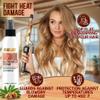 Moroccan Argan Oil Heat Protectant Spray for Hair - Leave In Thermal Guard against Flat Iron, Straightener and Blow Dry Damage - Hydrating Anti Frizz Control for Straight, Black and Curly Locks view 2