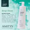 Amitys Organic Power Deep Clean Shampoo 1L, Aloe Vera, Vegetable Extracts Clarifying, Anti Residue Cleansing view 3