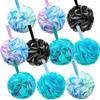 10 Pcs Shower Loofahs,Bath Shower Loofah Sponge,Exfoliating Shower Pouf Balls for Women,Men,Body Wash Bathroom,Exfoliate with Beauty Bathing Accessories view 1