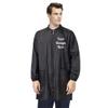 TopTie Custom Embroidered Hair Stylist Smock, Pet Grooming Haircut Hairdressing Barber Cape Shirt Jacket for Salon-Black-XL view 1