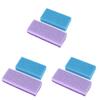Healifty 3sets Shaver Foot Pumice Stone Portable Skin Remover Scrubber 2pcs*3 Random Color view 2