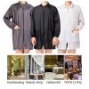 TopTie Custom Embroidered Hair Stylist Smock, Pet Grooming Haircut Hairdressing Barber Cape Shirt Jacket for Salon-Grey-L view 4