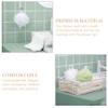 Beaupretty 2pcs Bath Scrubber Soft Foaming Bath Flowers for Home Use Gentle Body Cleansing Comfortable Shower for Bathing Accessories view 4