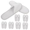 Cabilock 10pairs Non-slip Disposable Hotel Slippers for Guests Soft Blend for Travel Home and Hospitality Use and Full Coverage Design view 1