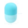 Beaupretty Roller ice Tray Face Massage Roller Ice Holder for Face Massage Roller for face Ice Facial Roller Ice Face Massager face Roller for Oily Skin Cooling ice Powder view 2
