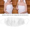 10Pcs Disposable Bras, Non Woven Fabric Disposable Beauty Salon Brassieres Top Underwear for Women(White) view 3