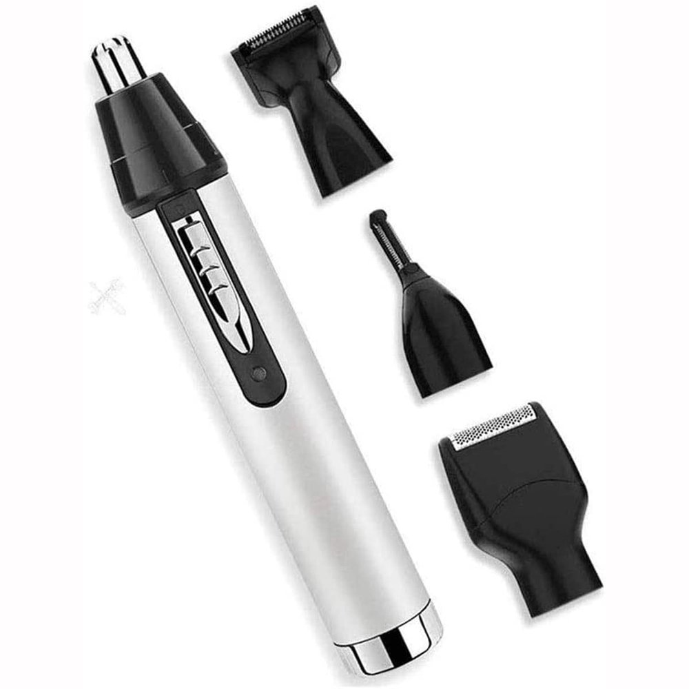 Feilx Multifunctional 4 in 1 Electric Shaver Beard Sideburns Nose Hair Trimmer, Eyebrow Trimmer for Woman and Man Rechargeable Nose Hair Trimmer