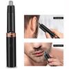 Feilx Nose and Ear Hair Trimmer USB Rechargeable, 4 in 1 Electronic Men Painless Eyebrow & Facial Hair Trimmer,Waterproof Dual Edge Blades view 2