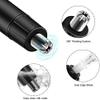 Feilx Nose and Ear Hair Trimmer USB Rechargeable, 4 in 1 Electronic Men Painless Eyebrow & Facial Hair Trimmer,Waterproof Dual Edge Blades view 4