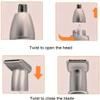 Feilx Ear and Nose Hair Trimmer Professional Painless Eyebrow & Facial Hair Trimmer for Men Women,Waterproof Dual Edge Blades Nose Trimmer view 3