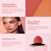 SHEGLAM Color Bloom Dayglow Liquid Blush Makeup for Cheeks Shimmer Finish - Devoted view 3
