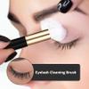 10 Pieces Lash Shampoo Brushes, Eyelash Brushes for Eyelash Extensions, Lash Brushes for Cleansing, Blackhead Peel Off Brushes, Nose Pore Facial Cleansing Brush (Black) view 4