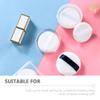 8Pcs Powder Puff Holder Round Square Makeup Sponge Beauty Sponge Carrying Case Powder Puff Container Makeup Egg Storage Box for Sponge view 4
