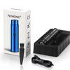 Fujiunia Electric Shavers for Men Mini Portable Waterproof Cordless Wet and Dry Use Beard Face Body Trimmer Electric Razor Blue One Size view 4