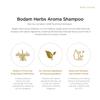 BODAM Herbs Aroma Shampoo, All natural ingredients, scalp care, Korean Herbal non-irritating, weakly acidic pH 5.5 hair loss relief functional shampoo (1ea, 400ml (13.5 oz.)) view 3