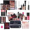KARUIZI Makeup Kit All-in-one Makeup Gift Set for Women Full Kit Gift Set for Women,Girls & Teens,Eyeshadow Palette, Lip Gloss Set, Lipstick, Blush, Foundation, Concealer,Makeup Brush Set view 1