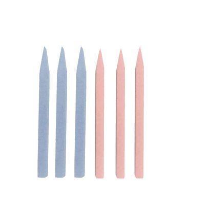 GSHLLO 10 Pcs Nail Pumice Stone Stick Fingernail File Nail Art File Trimmer Buffer Manicure Buffing Tool Suit for Home Salon