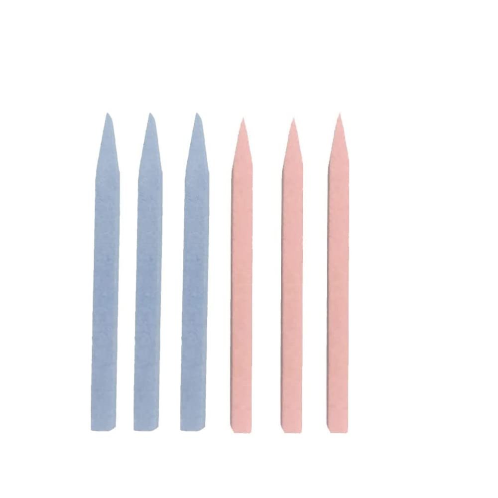 GSHLLO 10 Pcs Nail Pumice Stone Stick Fingernail File Nail Art File Trimmer Buffer Manicure Buffing Tool Suit for Home Salon