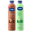 Vaseline Cocoa Radiant Spray + Aloe Soothe Spray Variety 2-Pack  Non-Greasy, Fast-Absorbing All-Over Moisturizer for Dry Skin, 6.5 Oz Ea view 1