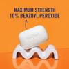 PanOxyl Acne Treatment Bar with 10% Benzoyl Peroxide, Maximum Strength Acne Bar for Face, Chest, and Back, Soap-Free Body Wash, Treats Acne Pimples, Whiteheads, Blackheads, pH Balanced, Vegan, 4 oz view 4