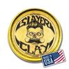 Hair Clay For Men - Slayer Clay Organic Medium Hold 2 Ounce Tin - Like Pomade Cream Or Gel - Shine Free & Non Greasy - Anti Dandruff & Easy To Use Mens Hair Product With Bentonite By Death Grip view 1