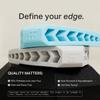 Jaw Exerciser by Facefit - Men & Women - Tone and strengthen your jawline, cheeks, chin and lips - Food-grade Silicone (Sky Blue) view 2