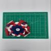 Boutique Hair Bow Red White Blue view 4