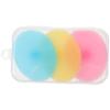 Healifty 1set Portable Silicone Bath Brush Bathing Brush Each Storage Box Gentle Massage Scrubber for Household Cleaning Tool Style view 1