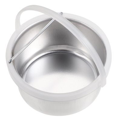 FOMIYES Hair Removal Depilatory Container - Inner Replacement Pot for Hair Remover Machine (Silver)