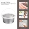 FOMIYES Hair Removal Depilatory Container - Inner Replacement Pot for Hair Remover Machine (Silver) view 4