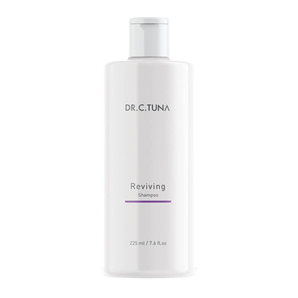 FARMASi Dr. C. Tuna Reviving Shampoo, Volumizing & Strengthening Formula with Garlic Extract, Capixyl & Trichogen, Lightweight Daily Cleanse for Fresher, Shinier Hair, 7.6 fl oz